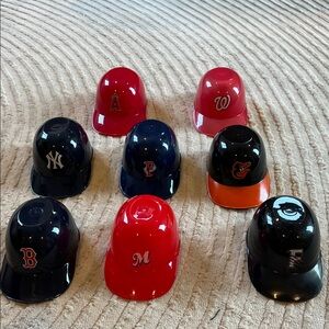 Mini Baseball Helmet Collection